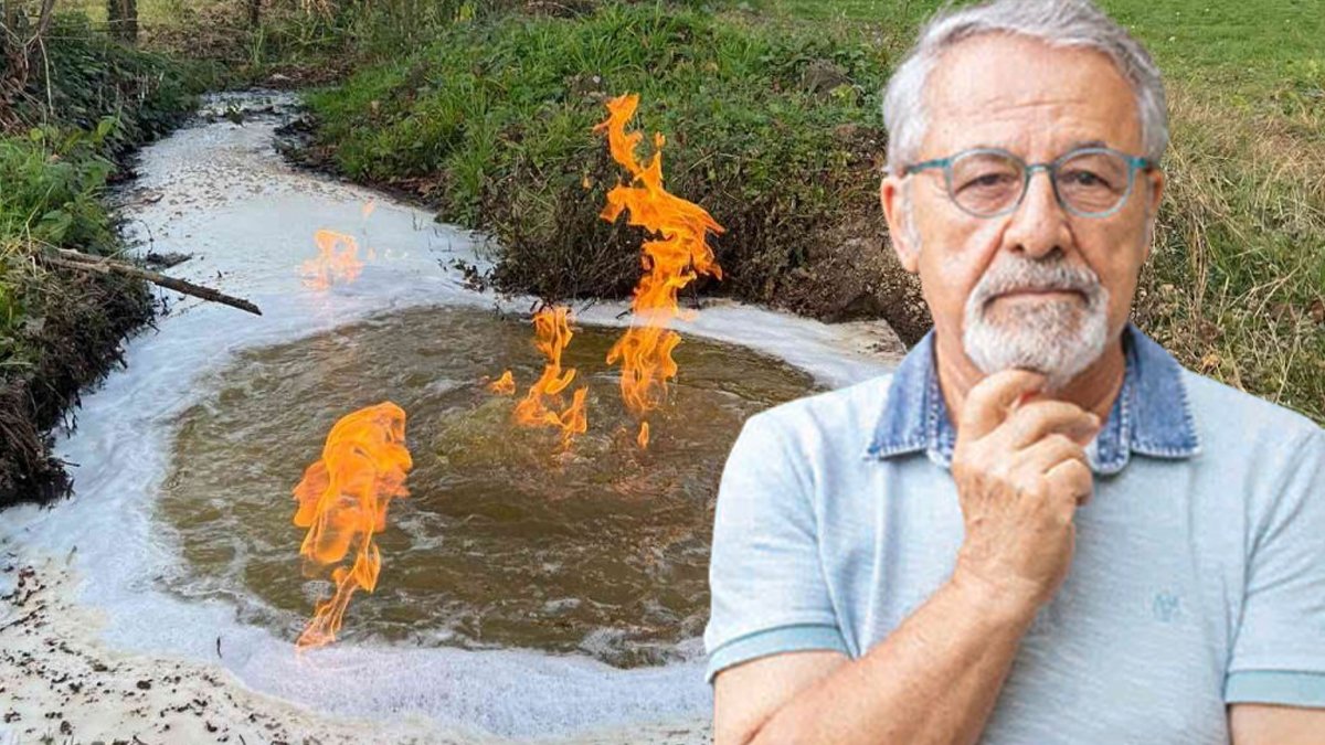 Düzce depremi sonrası yanan suyun sebebi ortaya çıktı: Naci Görür'den kritik açıklama
