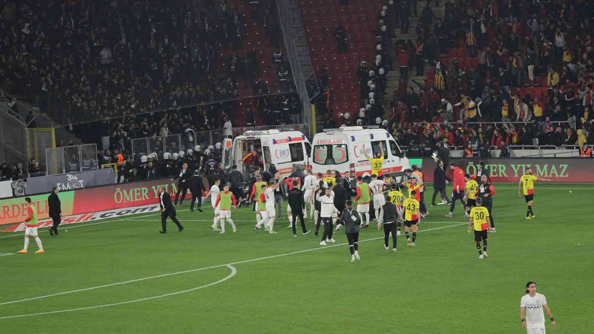 Olaylı derbide karar! Çok sayıda tutuklama