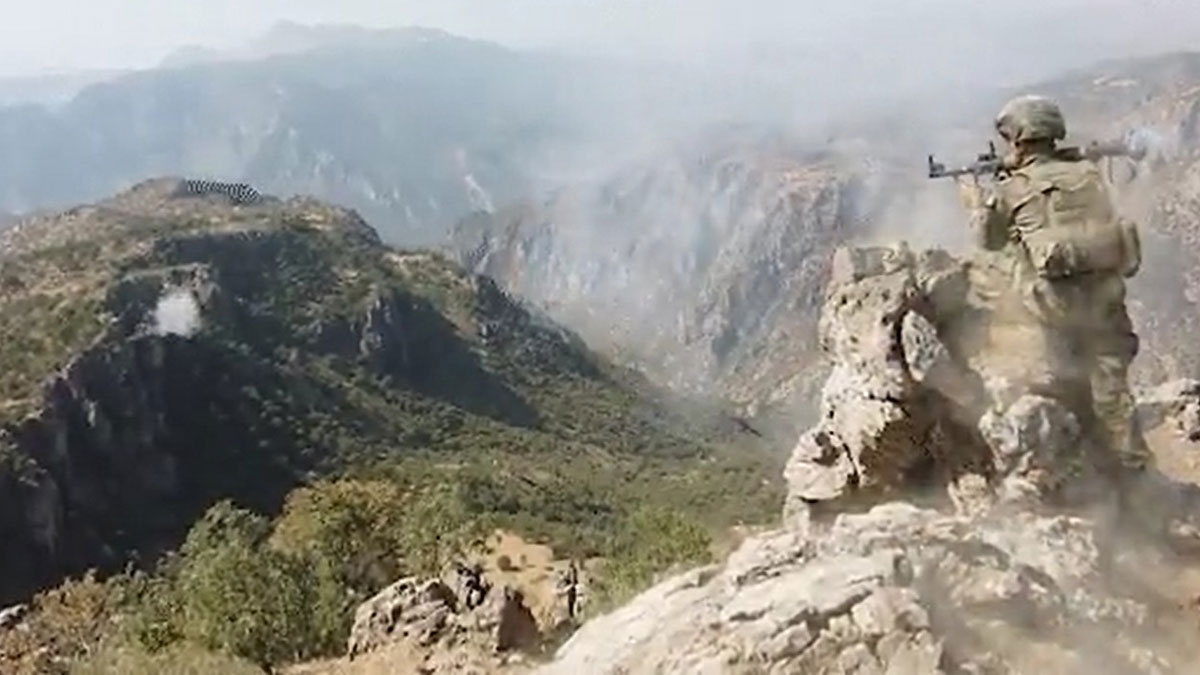 Irak'ın kuzeyinde 3 terörist öldürüldü