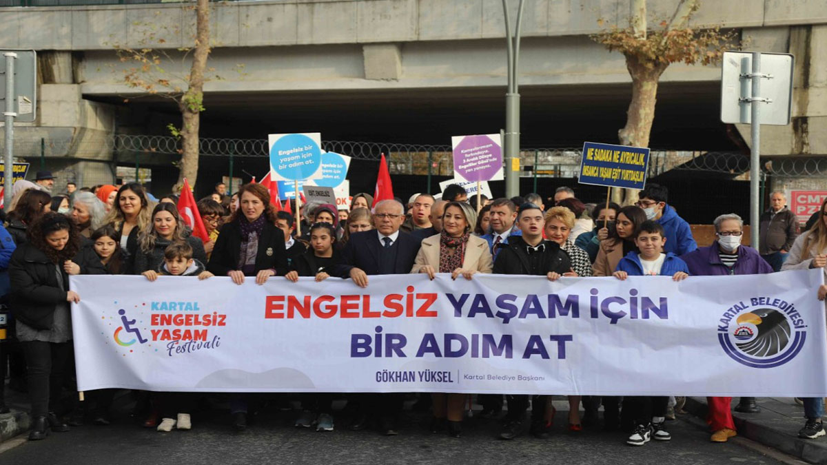 ‘Engelsiz Yaşam Festivali’ Kartal’da Coşku Dolu Anlara Sahne Oldu