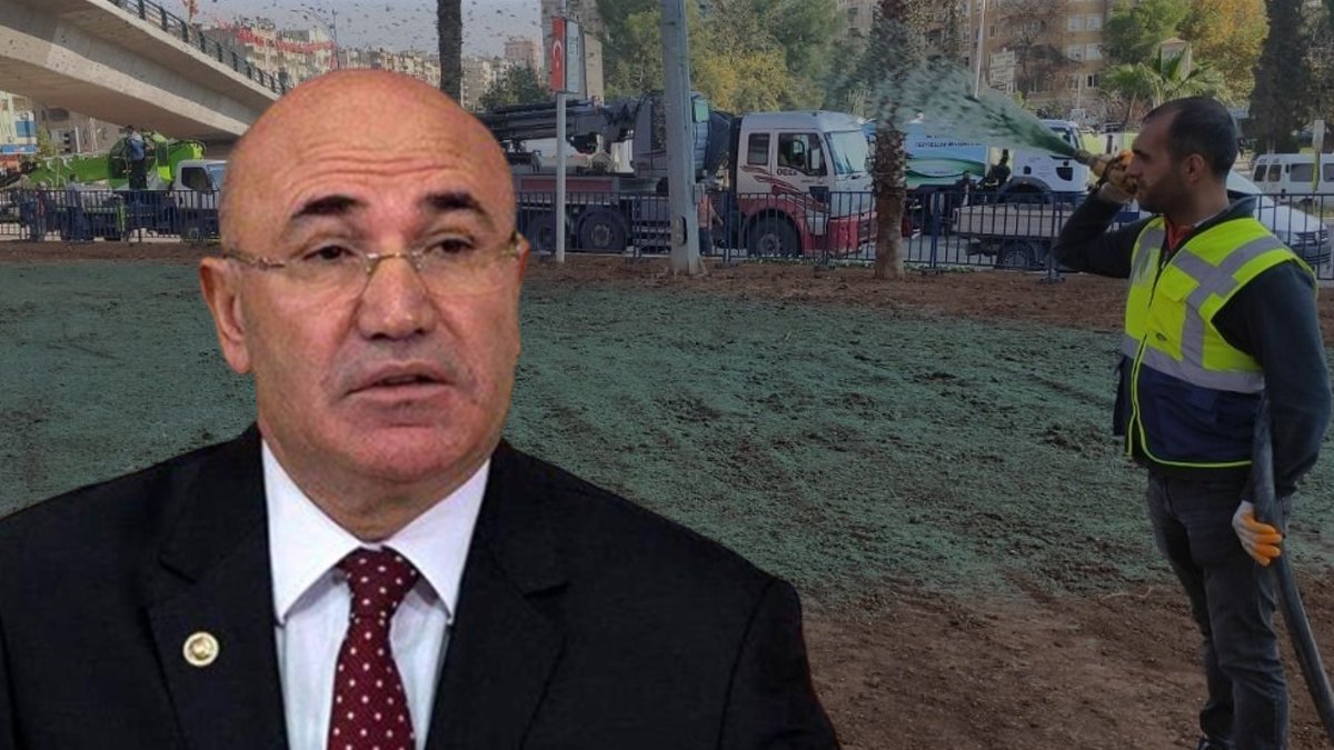 CHP'li Tanal: Erdoğan için miting öncesi toprağı boyuyorlar