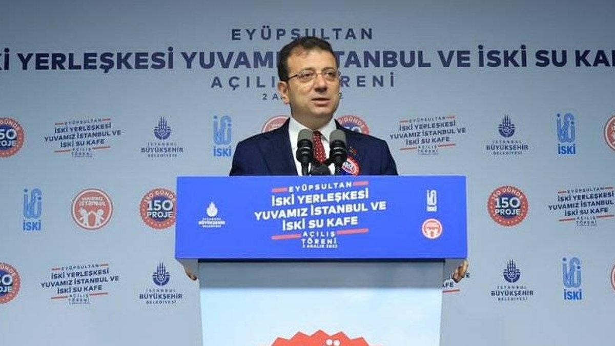 İmamoğlu: Milyarlarca liralık 'Kanal İstanbul' anlam ifade etmez