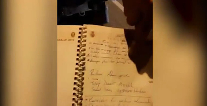 Darbeci askerlerin ihanet defteri ele geçirildi VİDEO İZLE