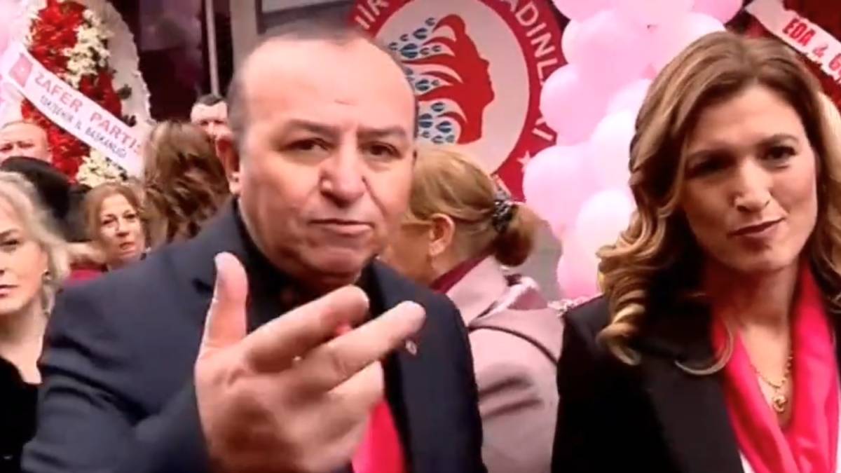 Kadın derneğinin erkek başkanı'ndan tepki çeken hareket