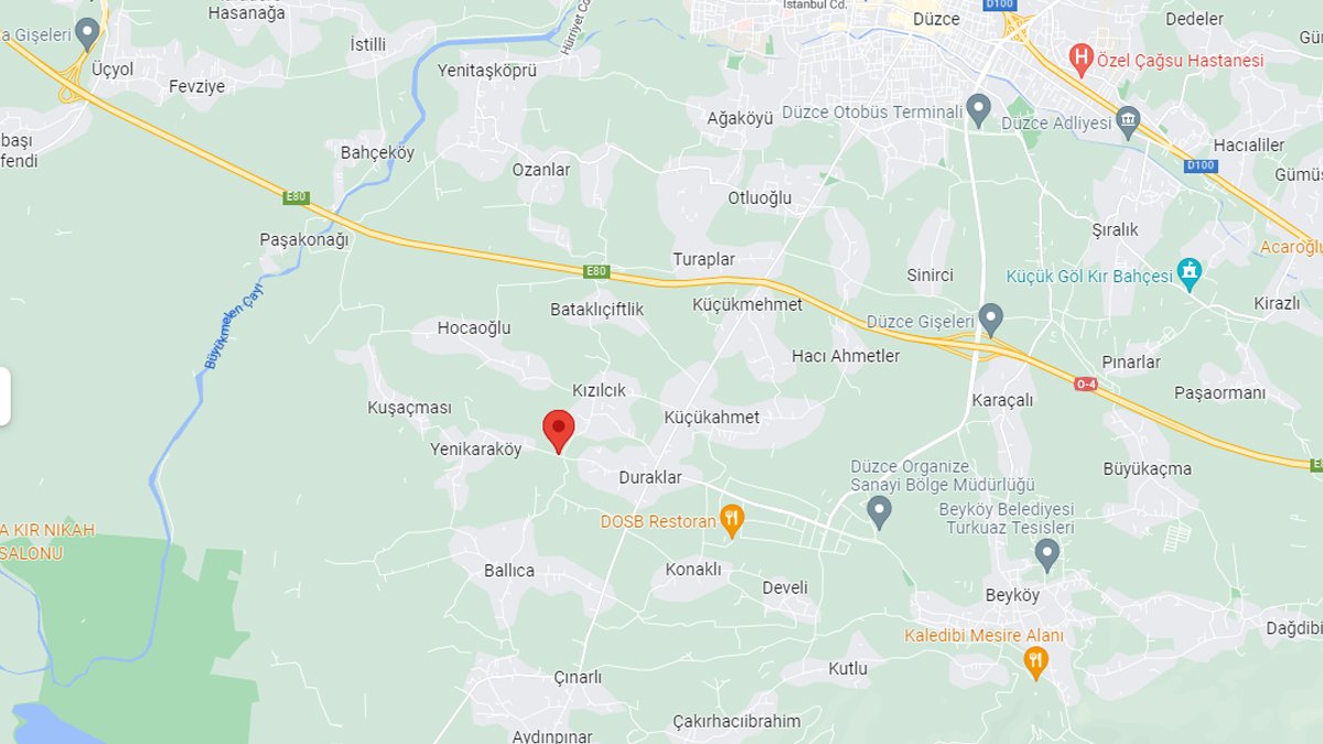 Düzce'de yine deprem | Son depremler