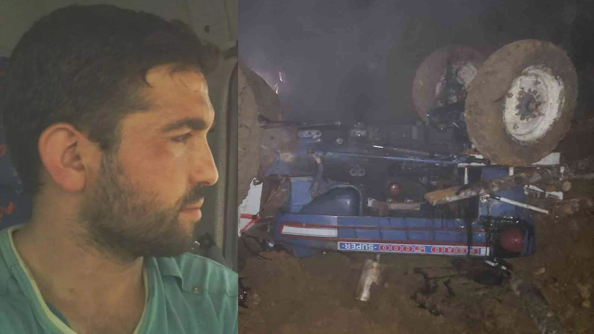 3 çocuk babasının feci sonu! Yeni aldığı traktörün altında kaldı