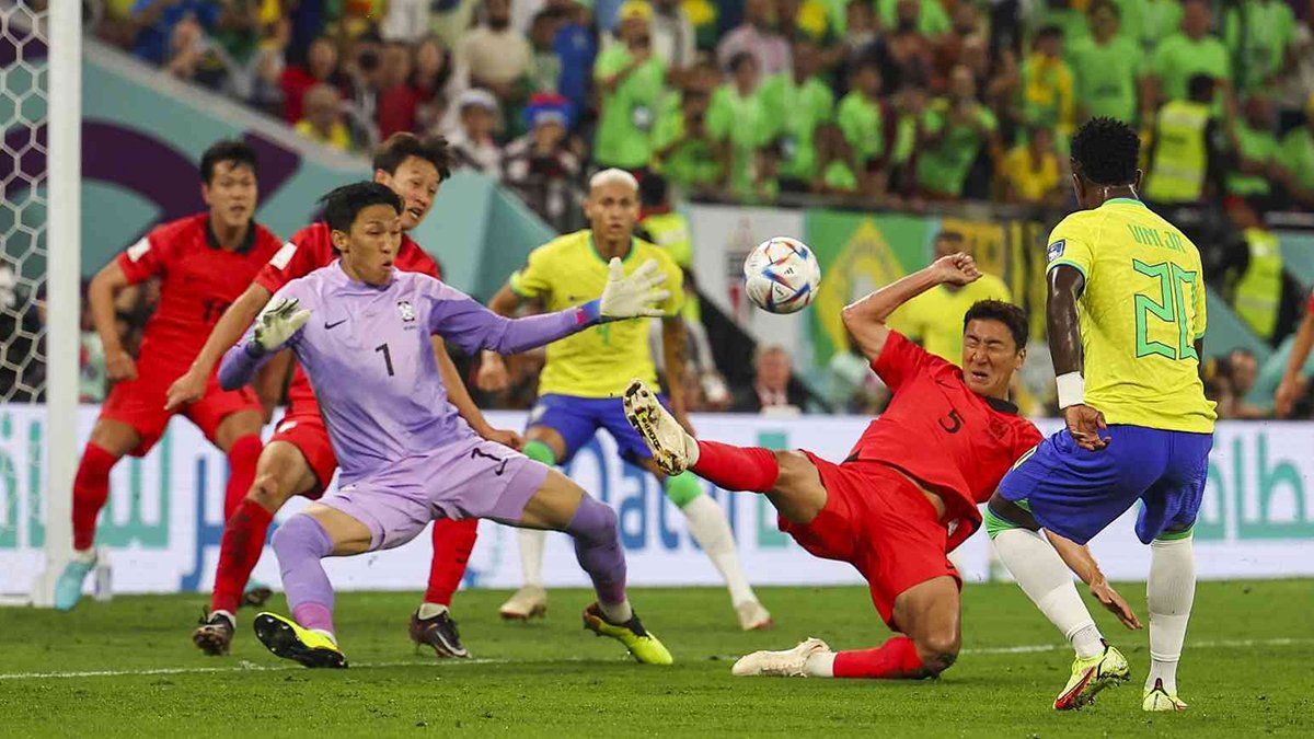 Sambacılar çeyrek finale 4 golle ulaşarak Hırvatistan’ın rakibi oldu