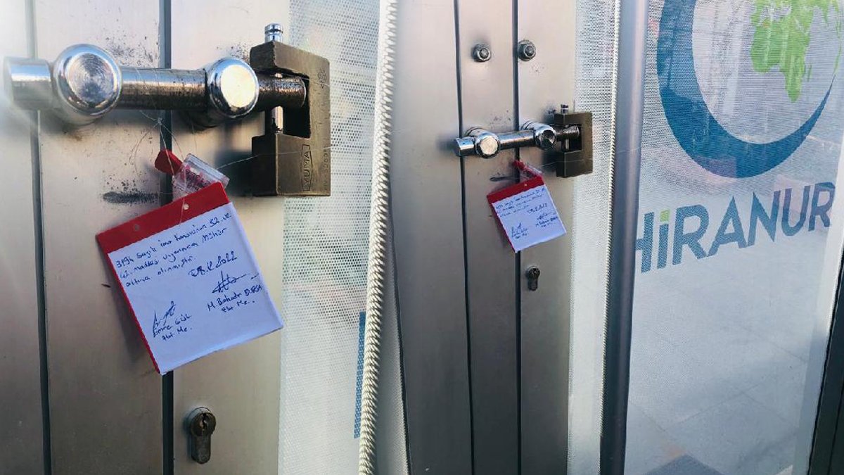 İBB, Hiranur Vakfı’nın kapısına mührü vurdu