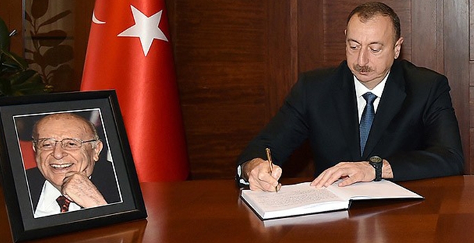 Aliyev'den taziye ziyareti