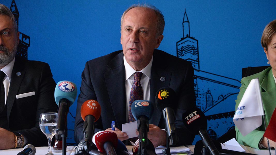 İnce: Yurtlarını, kurslarını dozerle yıkacağız