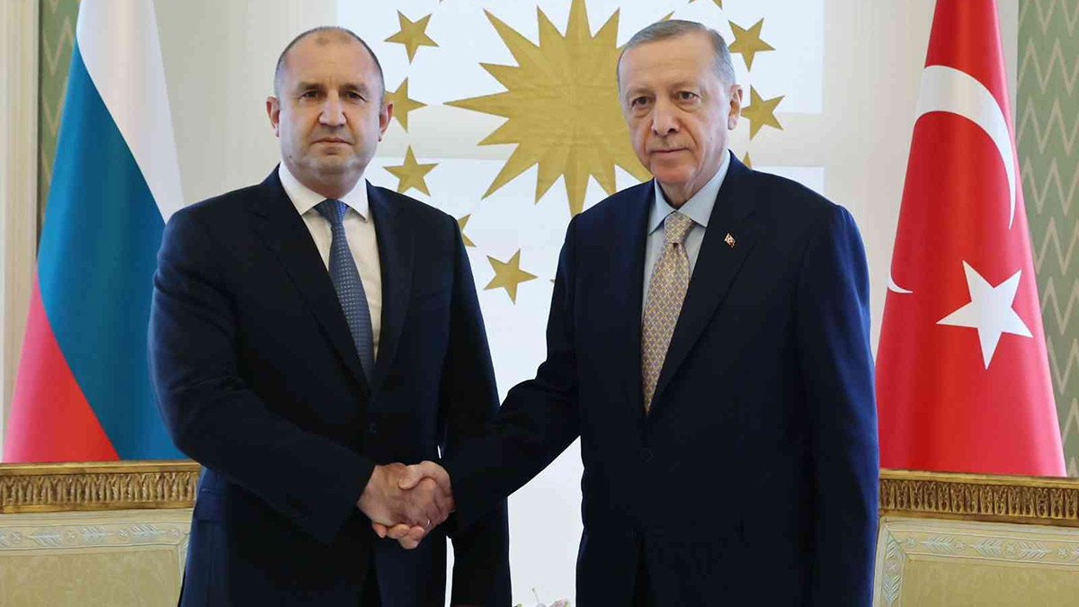 Cumhurbaşkanı Erdoğan, Bulgaristan Cumhurbaşkanı ile bir araya geldi