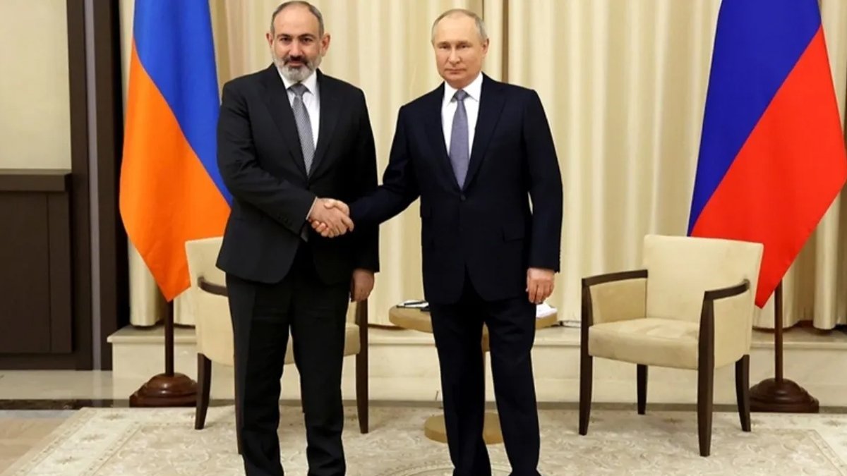 Paşinyan Putin'e dert yandı: Dağlık Karabağ’da tansiyon yüksek