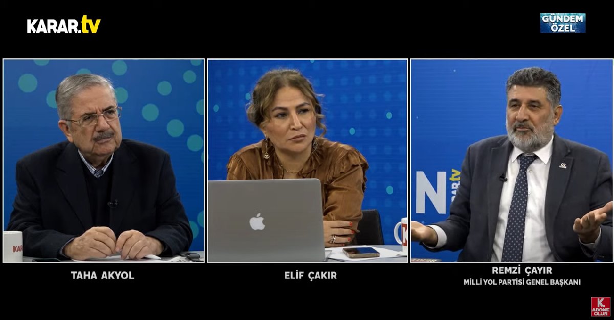 Milli Yol Partisi Genel Başkanı Remzi Çayır: İktidarın 21 yıllık günahına ortak olmak istemem