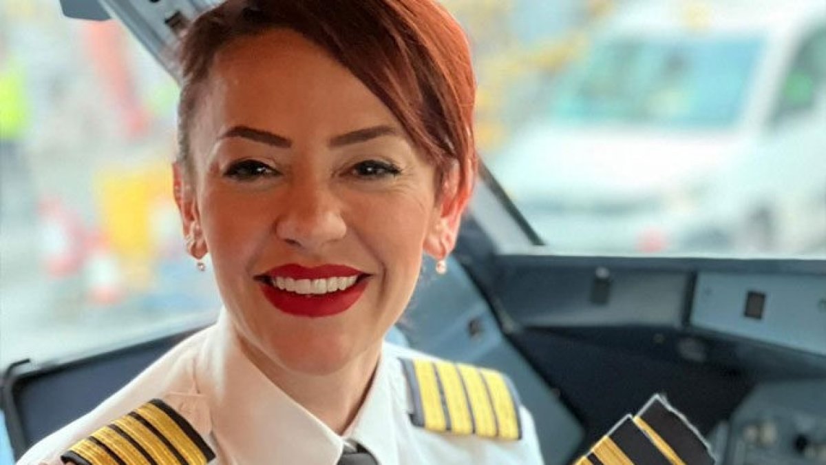 Kuveyt'in ilk kadın kaptan pilotu Elif Güveyler oldu