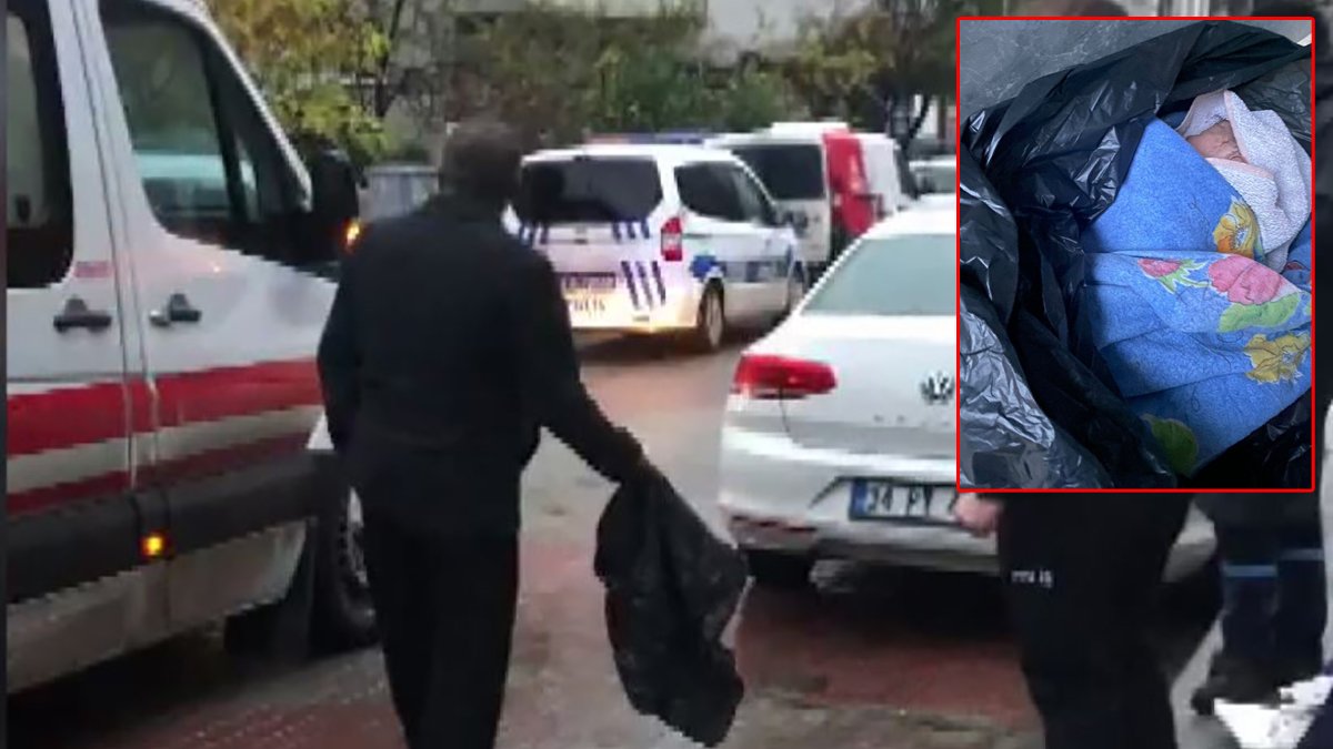 Böyle vicdansızlık olmaz! Yeni doğmuş bebek çöp poşeti içinde bırakıldı