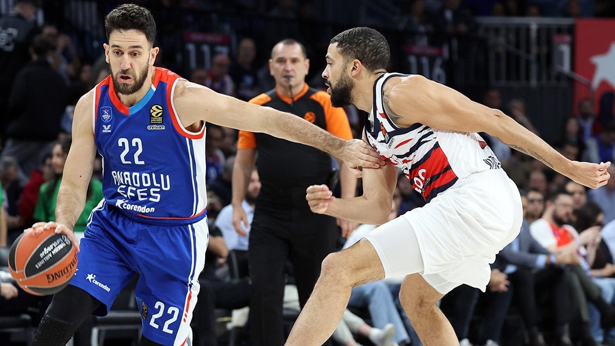 THY Avrupa Ligi'nde Temsilcimiz Anadolu Efes Cazoo Baskonia'ya Mağlup Oldu