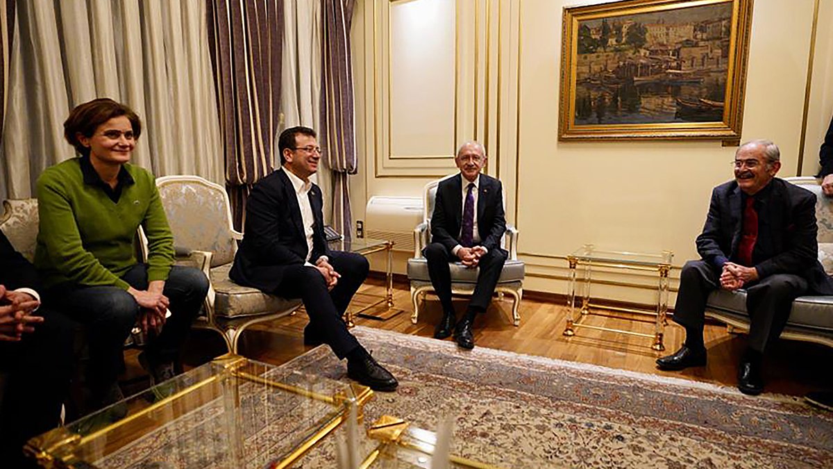 CHP lideri Kılıçdaroğlu Saraçhane'de İmamoğlu'nu ziyaret etti: Bütün bu haksızlıkları düzelteceğiz