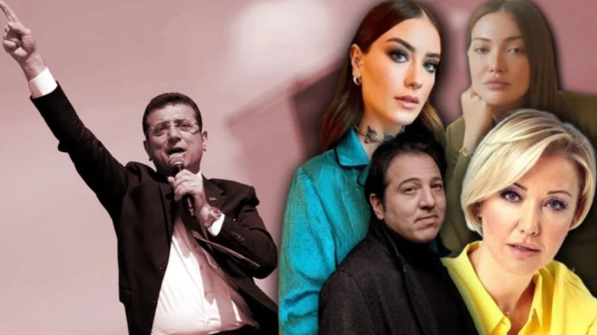 Ünlü isimlerden İmamoğlu'na destek