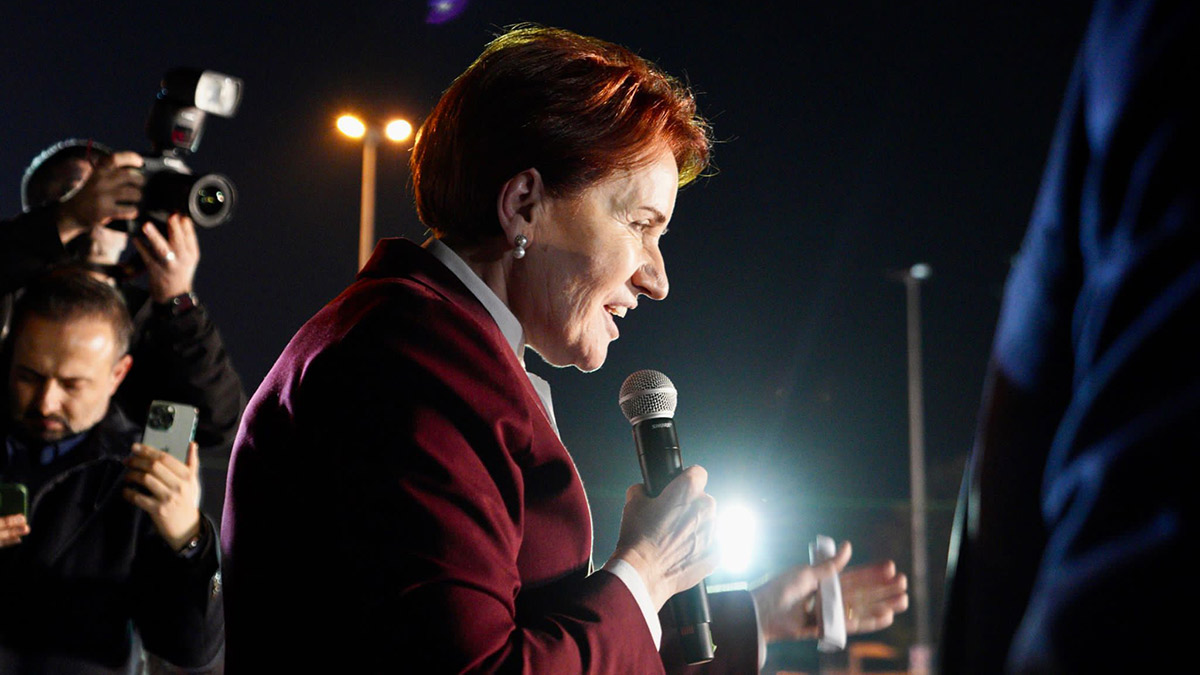 Akşener: Saray sizinse Saraçhane bizimdir, zulüm sizinse sandık bizimdir