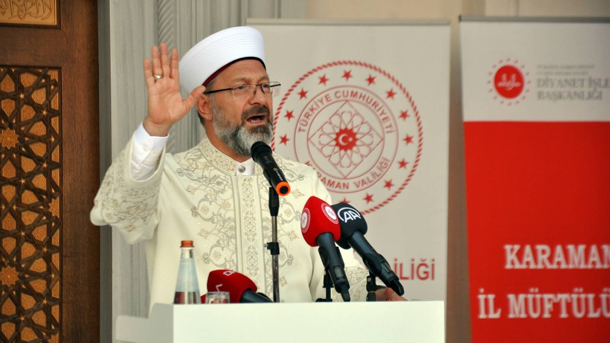 Diyanet İşleri Başkanı Erbaş: Evlilik yaşı 18’dir