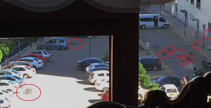 Darbecilerin Jandarma Genel Komutanlığı’na düzenledikleri operasyon kamerada