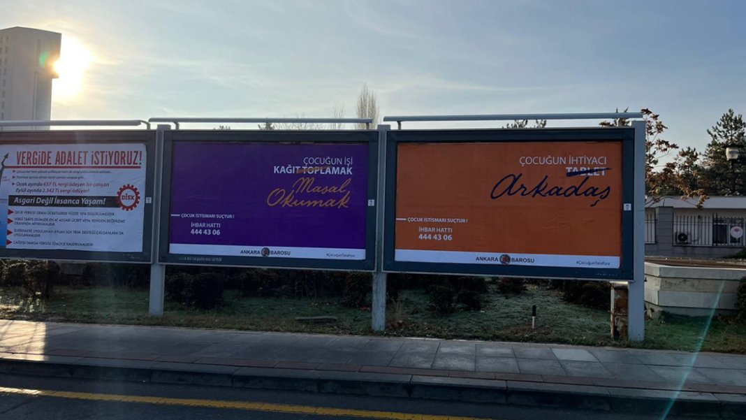 Ankara Barosu çocuk istismarına karşı farkındalık kampanyası başlattı