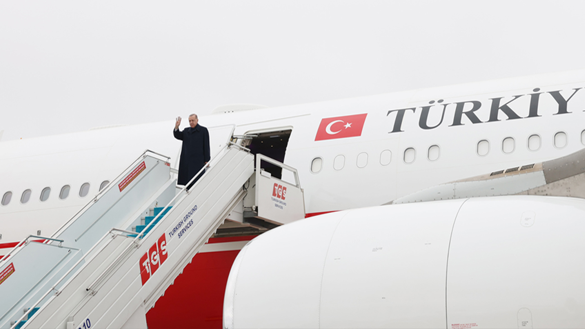 Cumhurbaşkanı Erdoğan Dünya Kupası finali için Katar'da