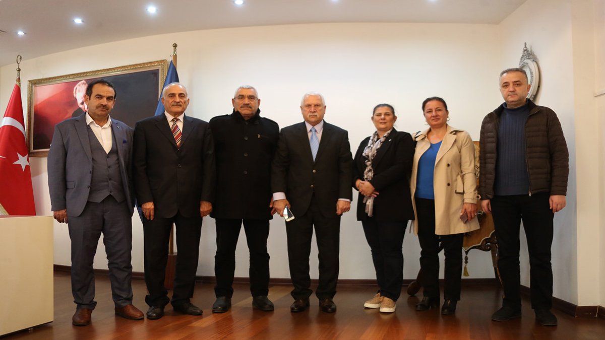 Erzurumlulardan Başkan Çerçioğlu'na ziyaret