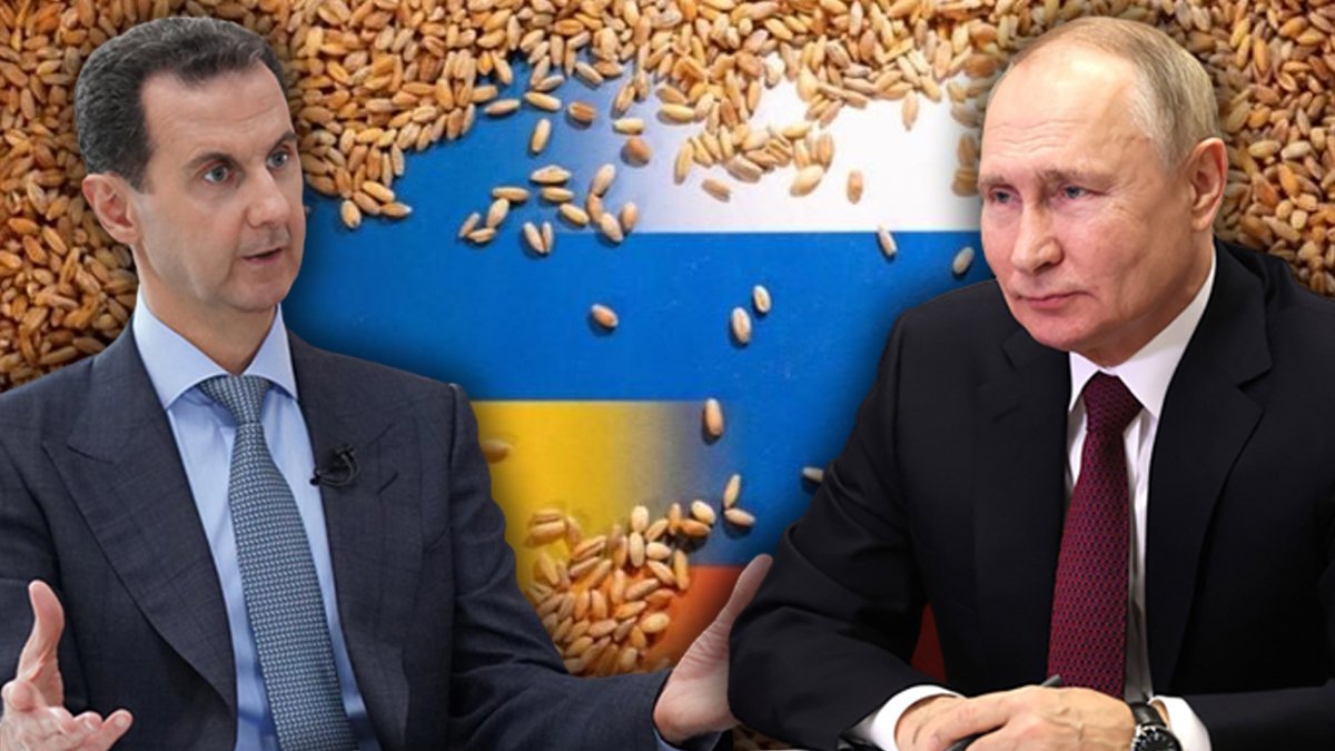 Rusya'dan Esad'a savaş ganimeti: Putin Kırım'ın 500 bin ton buğdayını Şam'a gönderdi