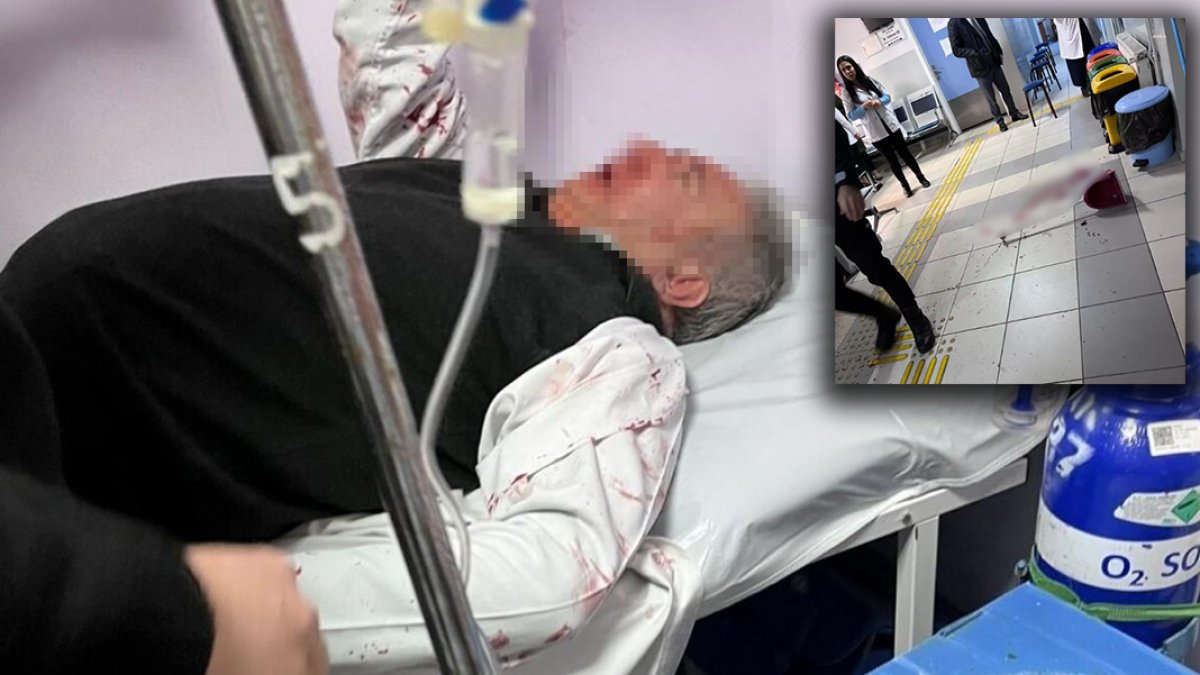 Sağlıkta şiddet engellenemiyor! Kendisine yardım eden doktora saldırdı