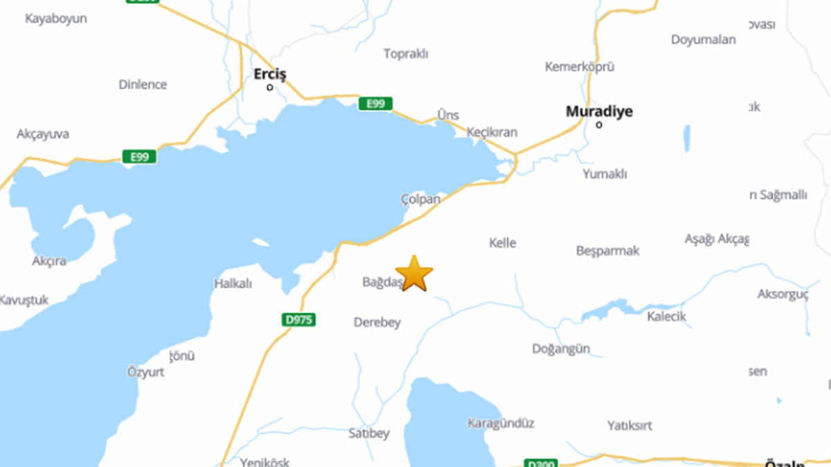 Van'da korkutan deprem | Son depremler