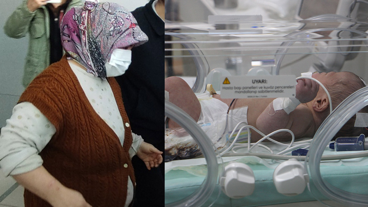 Yeni doğan bebeği buz gibi havada sokağa atmıştı! O 'anne' serbest kaldı