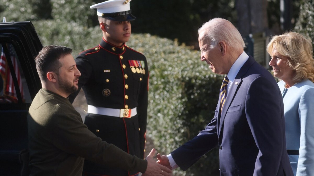 Savaşın başından bu yana bir ilk: Zelenskiy'den Biden'a ziyaret