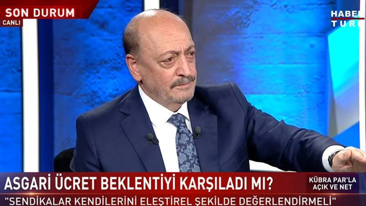 Bakan Bilgin'den asgari ücret itirafı: Sendikalar '8 binin çok üzerine çıkmayın' dedi