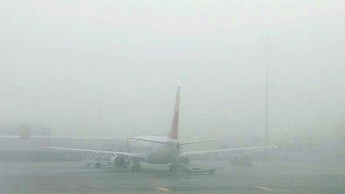 Kastamonu'da göz gözü görmüyor: Uçak seferleri durdu