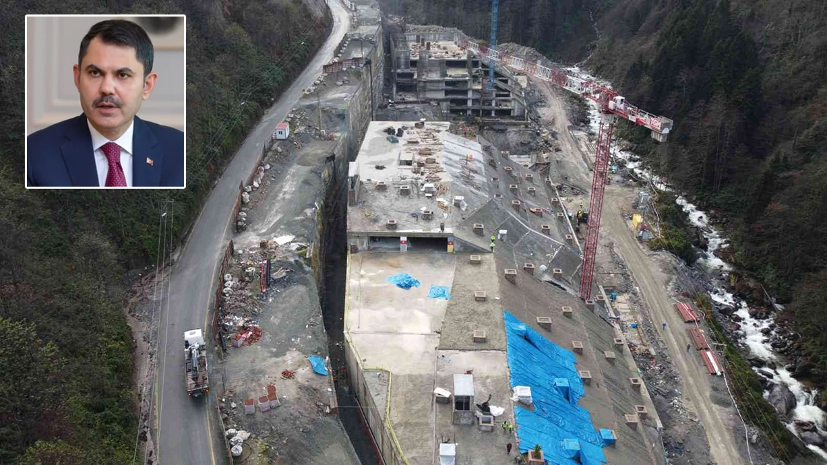 Bakan Kurum Ayder'in son halini paylaştı: Güzelliği bozan yapıları kaldırdık