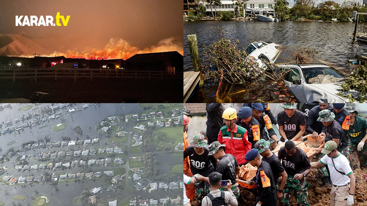2022'nin en sarsıcı doğal afetleri kameralara böyle yansıdı!