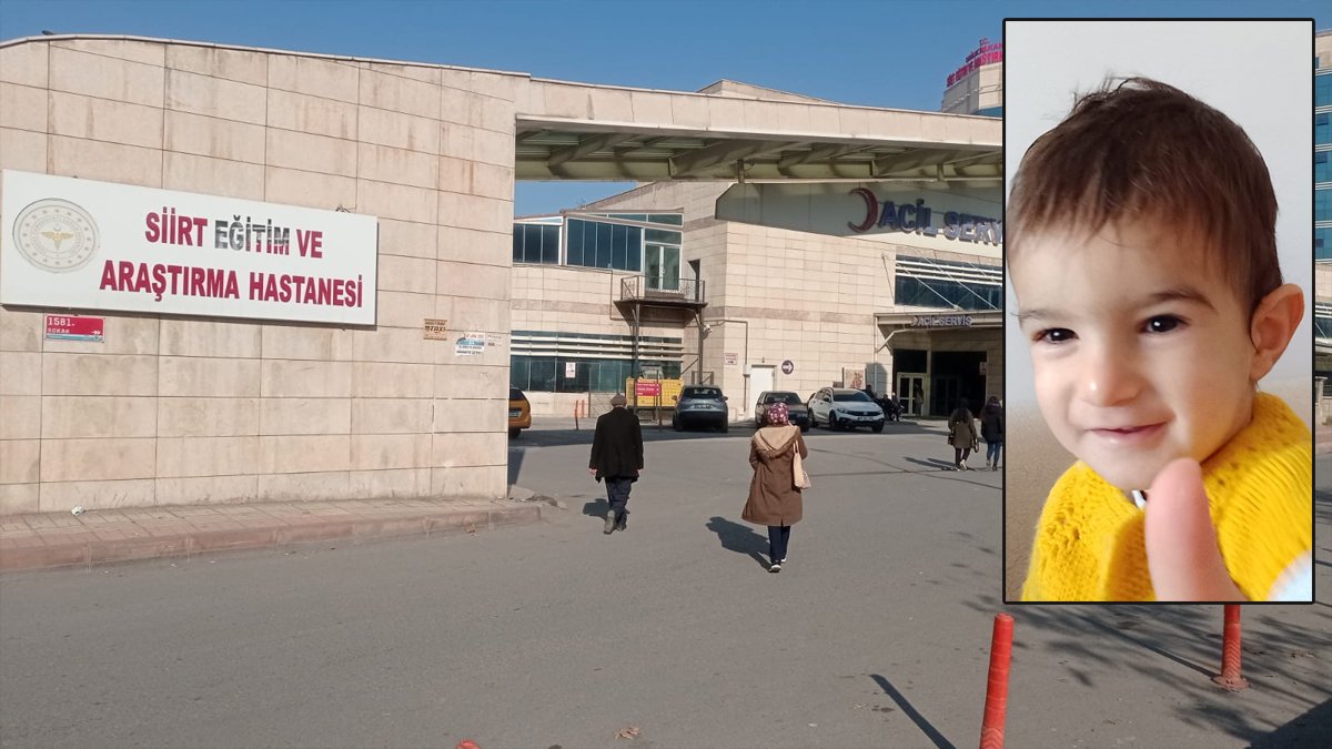 Siirt'te acı olay: Ranzadan düşen bebek hayatını kaybetti