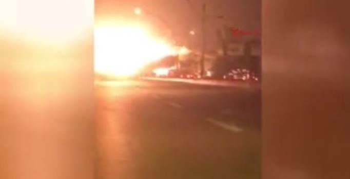 Ankara Emniyet Müdürlüğü'ne yapılan hain saldırı kamerada