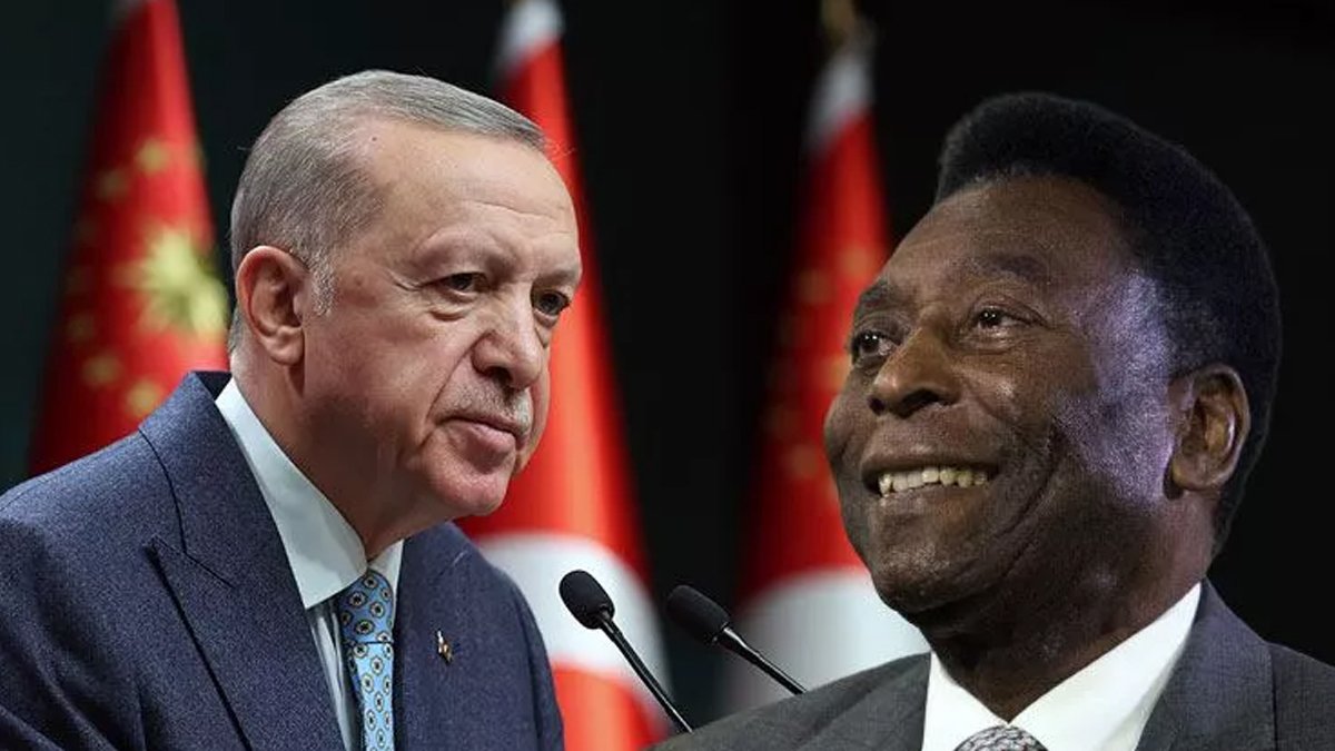Erdoğan'dan Pele mesajı
