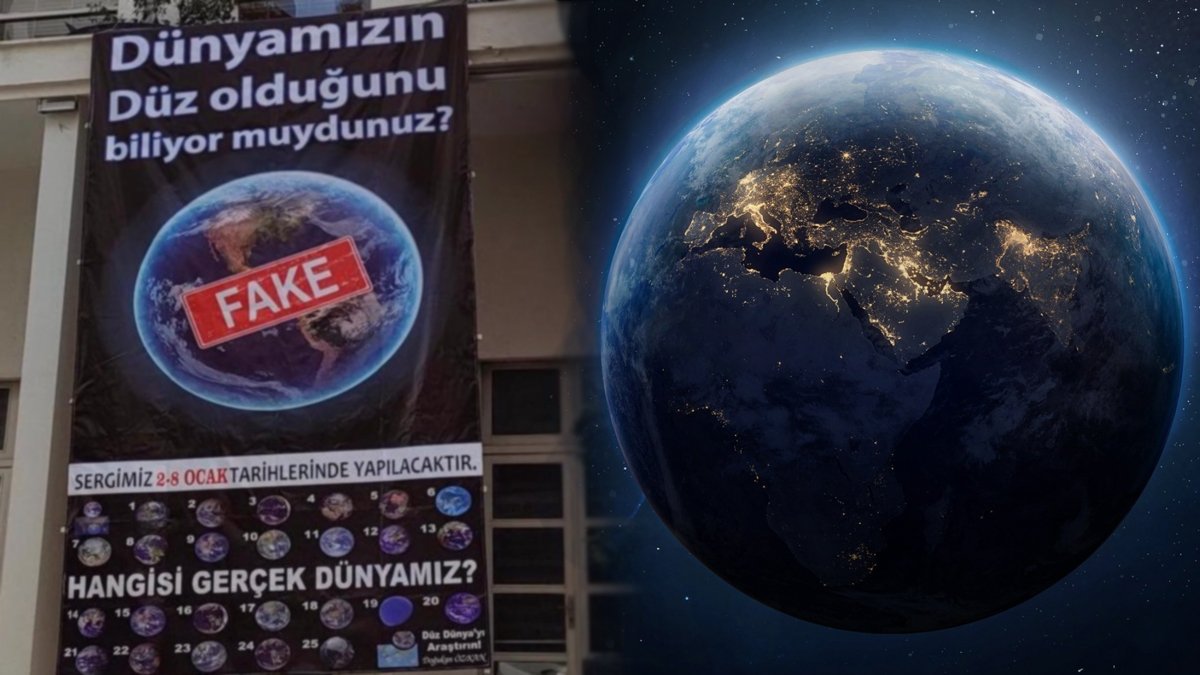 Bu da oldu: Ülkemizde artık düzdünyacılar da var