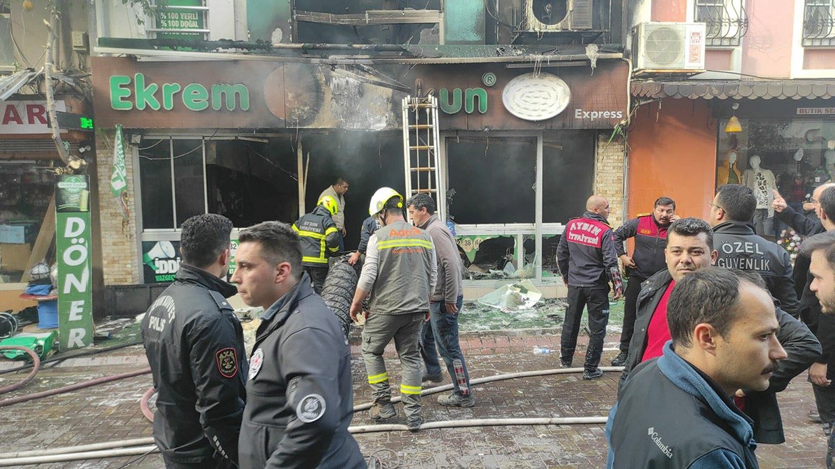 Nazilli'deki restoran patlamasında 3 tutuklama