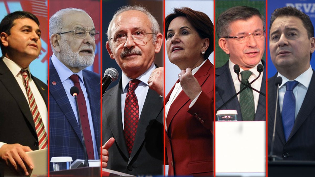 Altılı masa toplantısının ardından liderlerden mesajlar: Yarının Türkiyesi İçin ‘Cesaret Zamanı'