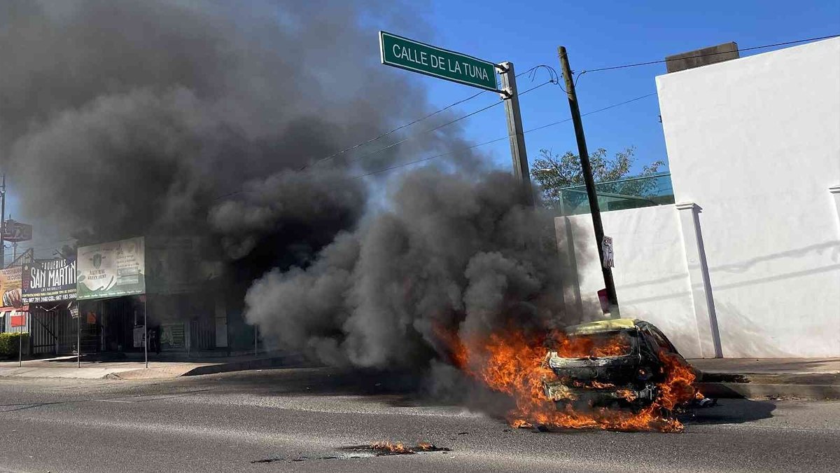 El Chapo'nun oğlu yakalandı ülke karıştı: Çete üyeleri Meksika'yı ateşe verdi