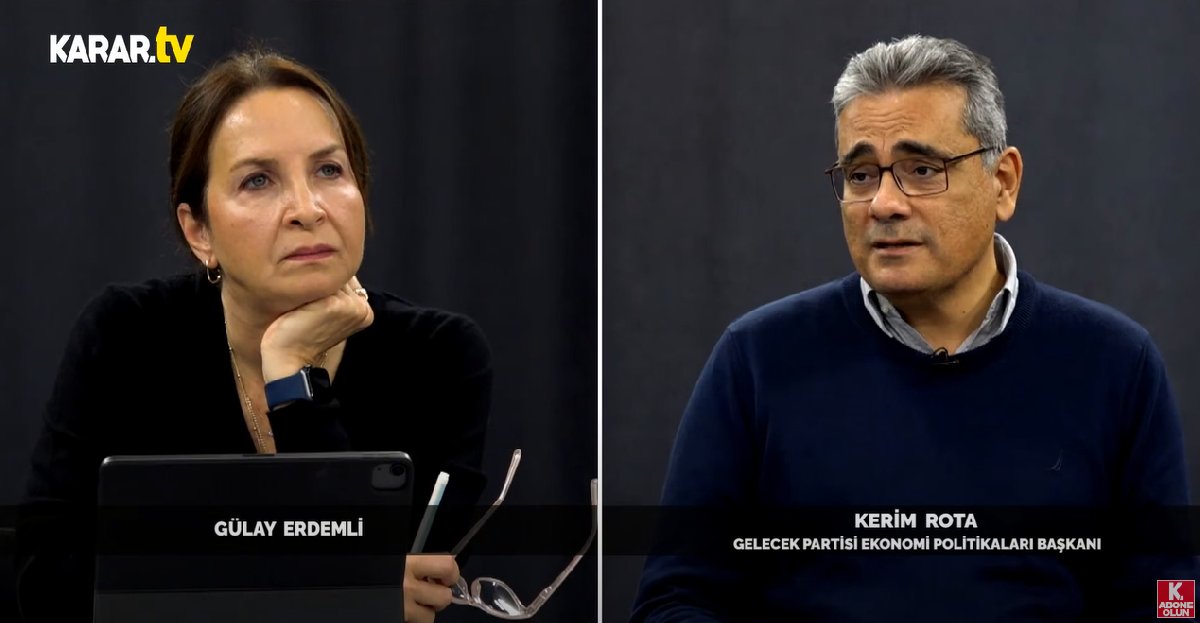 Gelecek Partili Kerim Rota: Açık ara kazanılacak bir seçimin planlaması için cesaret gerekiyor