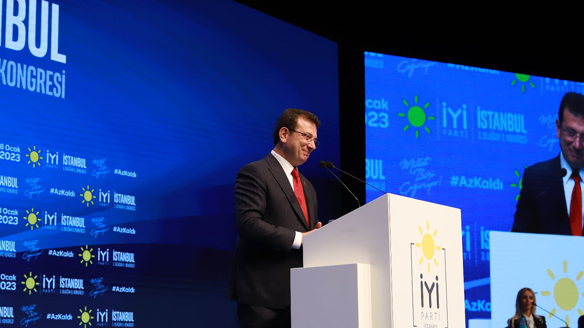 İmamoğlu'ndan İYİ Parti kongresinde ittifak vurgusu: İstanbul'da tuzaklar boşa çıkartıldı