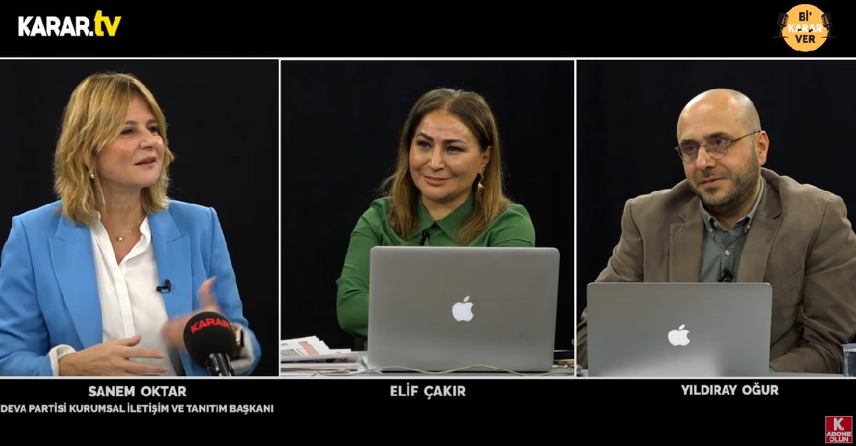 DEVA Partili Sanem Oktar: Bizim anayasamızda Türklüğü çıkarmakla ilgili bir önerimiz yok