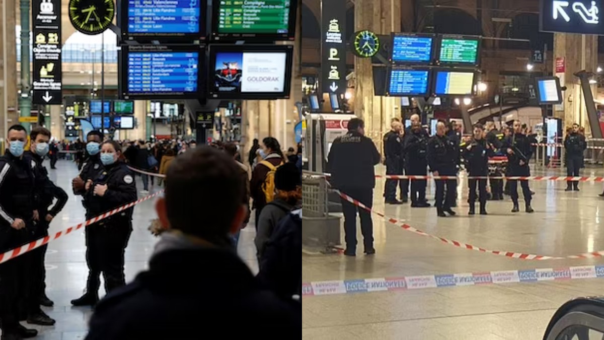 Paris'te trende bıçaklı saldırı: Çok sayıda yaralı var