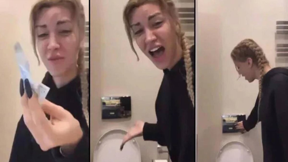 Türk Lirası'nı klozete atan Mika Can Raun'a beraat