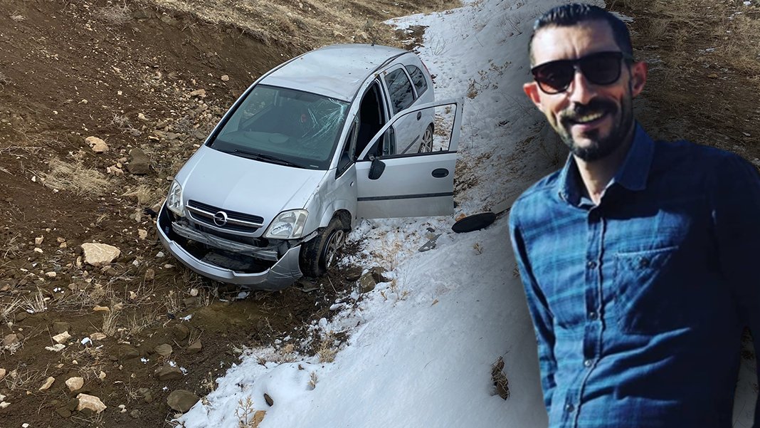 Tunceli'de kaza yapan engelli sürücü donarak öldü